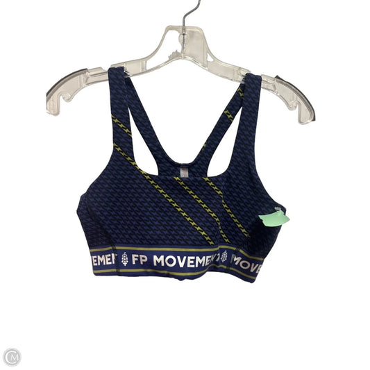 Athletic Bra By Free People In Blue, Size: S