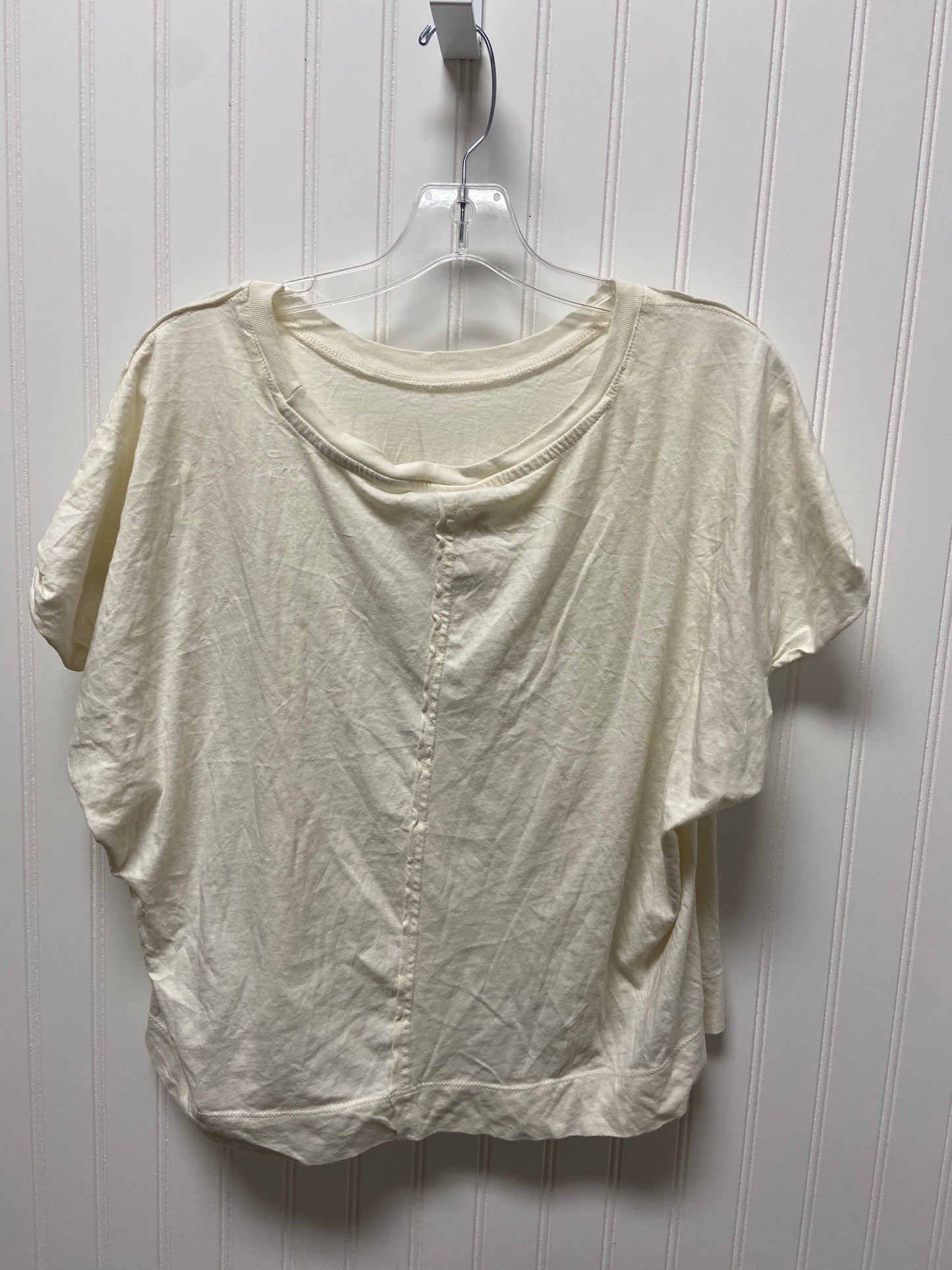 Top Short Sleeve By Disney Store In White, Size: L