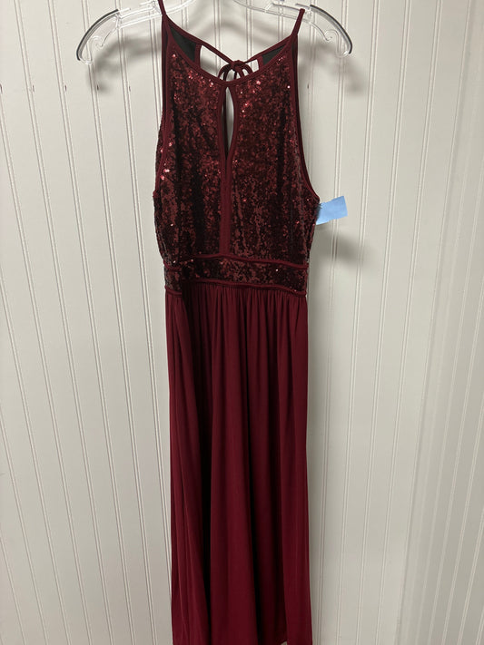 Dress Party Long By Clothes Mentor In Red, Size: M