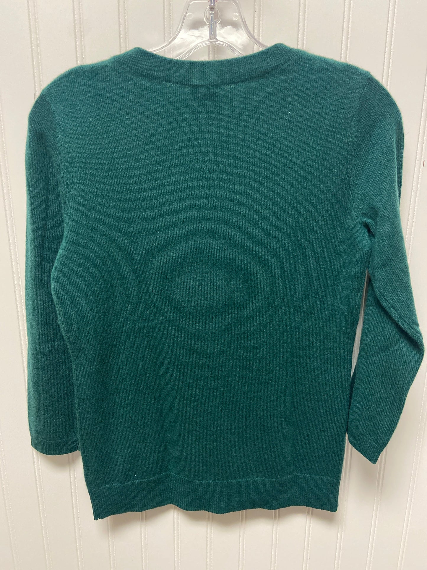 Sweater Cashmere By Talbots In Green, Size: Xs