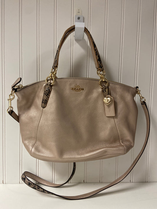 Handbag Designer By Coach, Size: Medium