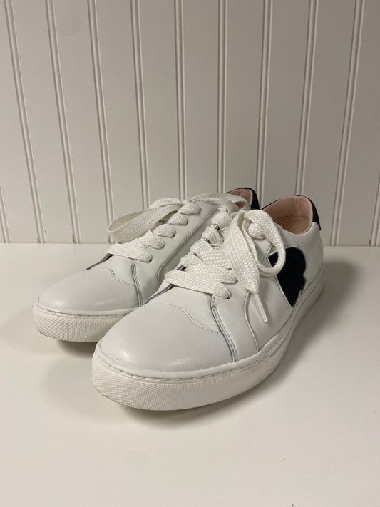 Shoes Designer By Kate Spade In White, Size: 8.5