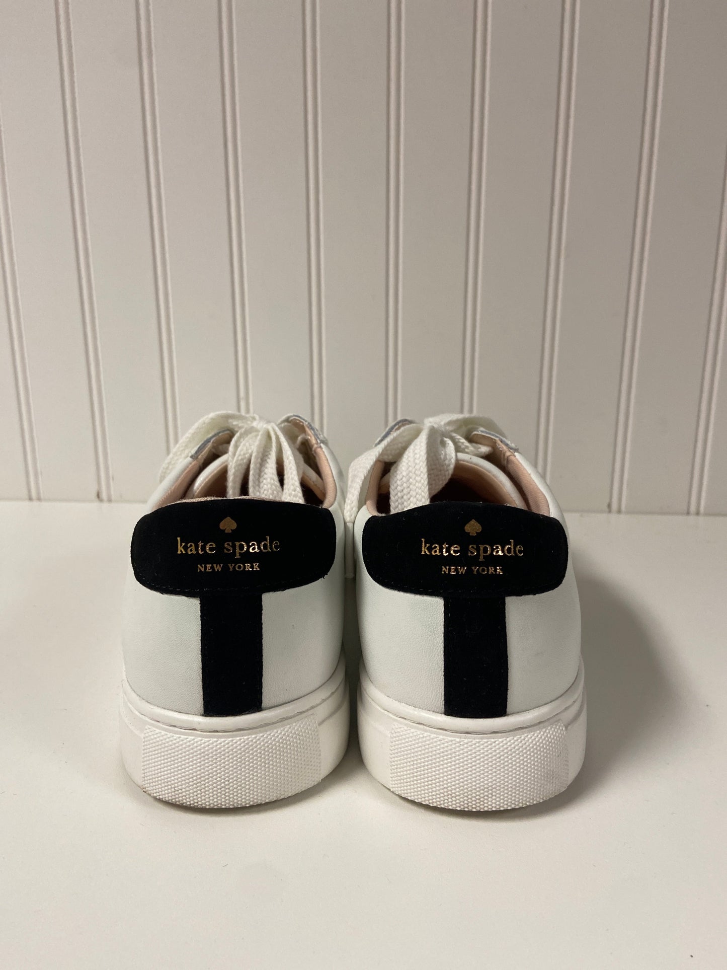 Shoes Designer By Kate Spade In White, Size: 8.5