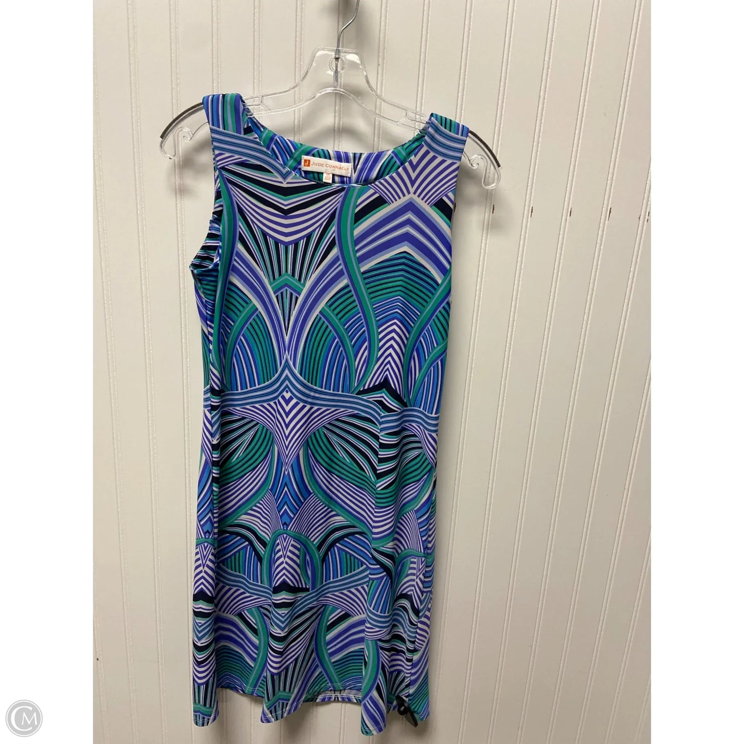 Dress Casual Short By Jude Connally In Blue & Green, Size: Xs