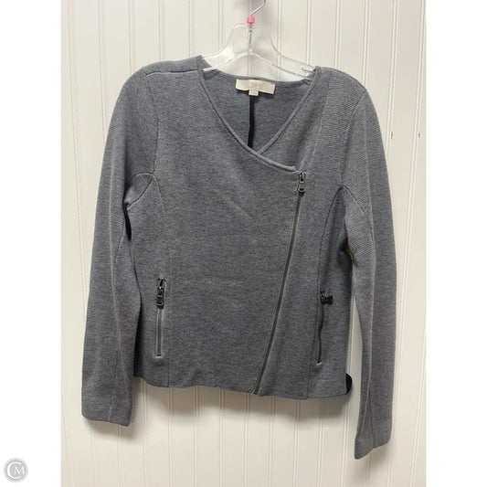 Jacket Other By Loft In Grey, Size: M