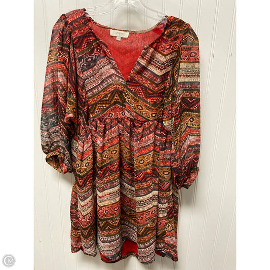 Dress Casual Short By Umgee In Multi-colored, Size: S