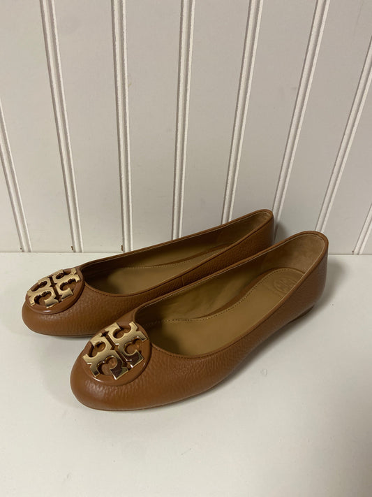 Shoes Designer By Tory Burch In Brown, Size: 5