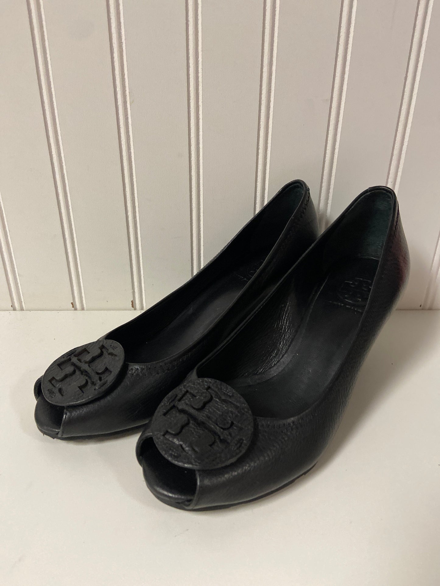 Shoes Designer By Tory Burch In Black, Size: 6