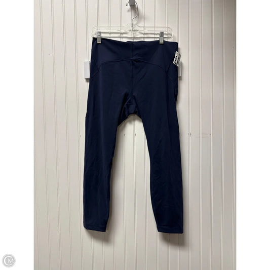 Athletic Leggings Capris By Lululemon In Navy, Size: L