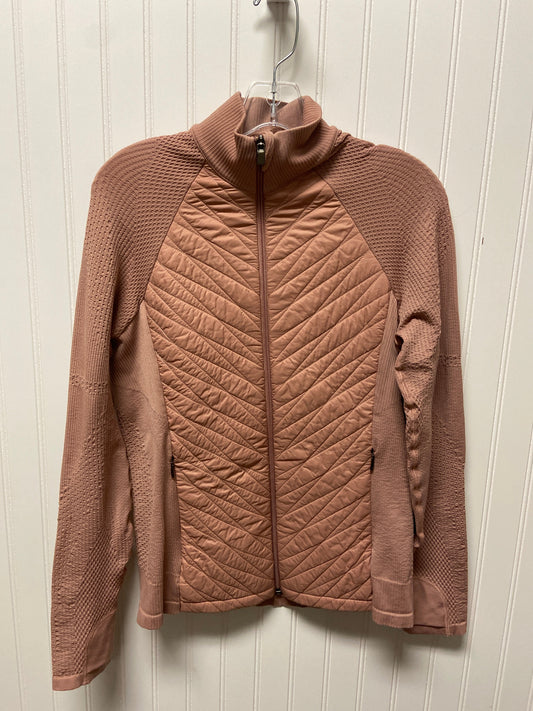 Athletic Jacket By Athleta In Pink, Size: L