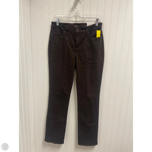 Jeans Straight By Chicos In Brown, Size: 4