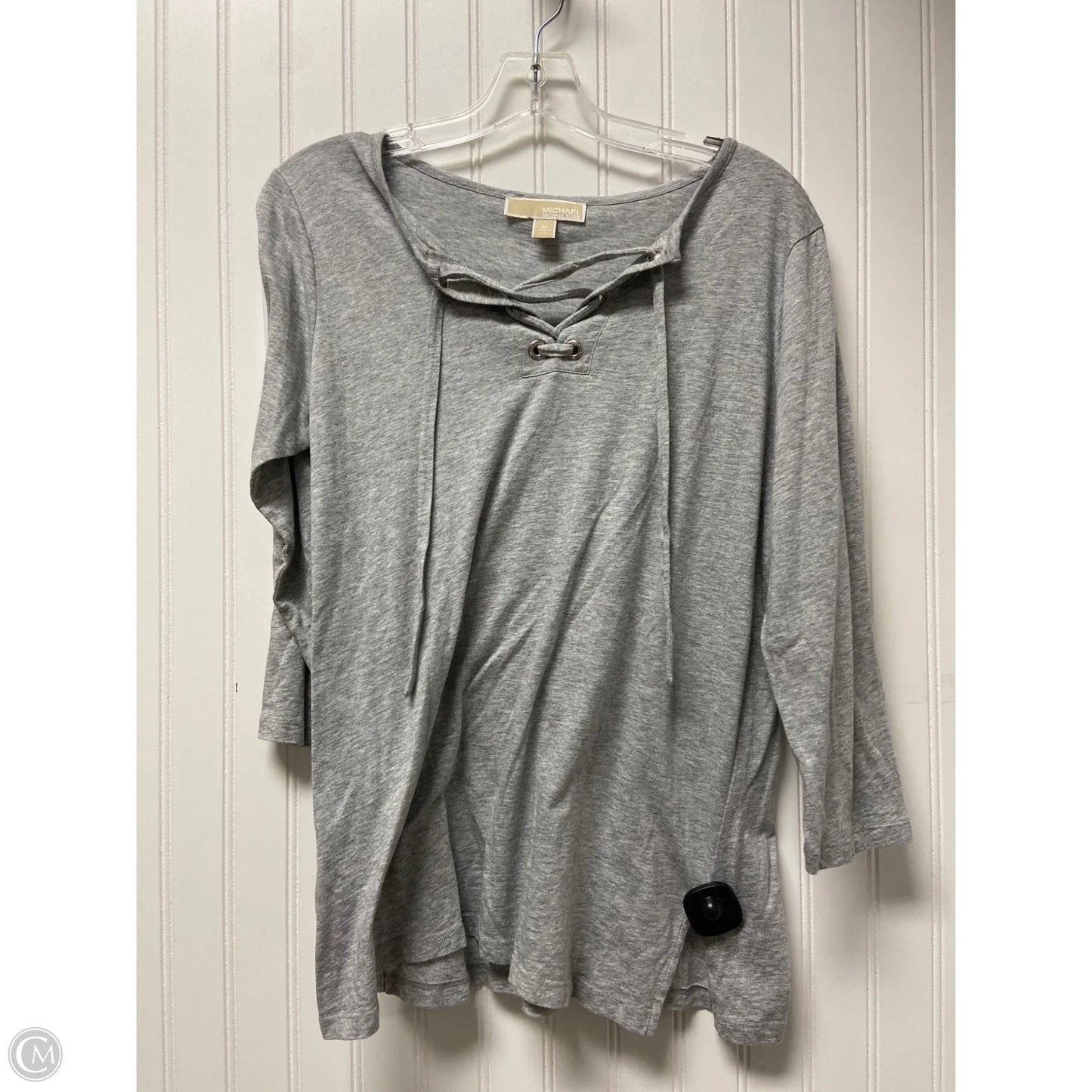 Top Long Sleeve By Michael By Michael Kors In Grey, Size: M