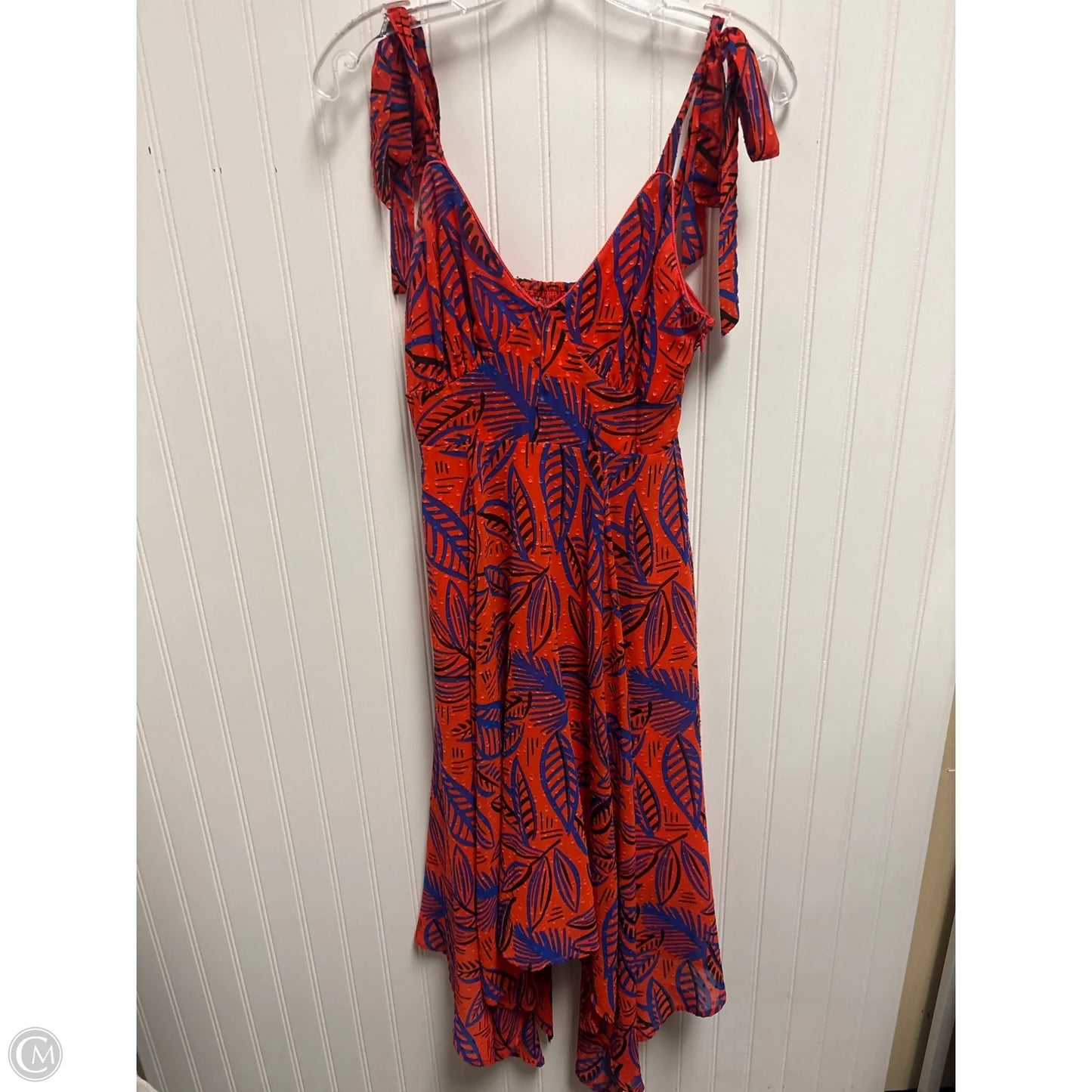 Dress Casual Short By Clothes Mentor In Blue & Red, Size: Xxs