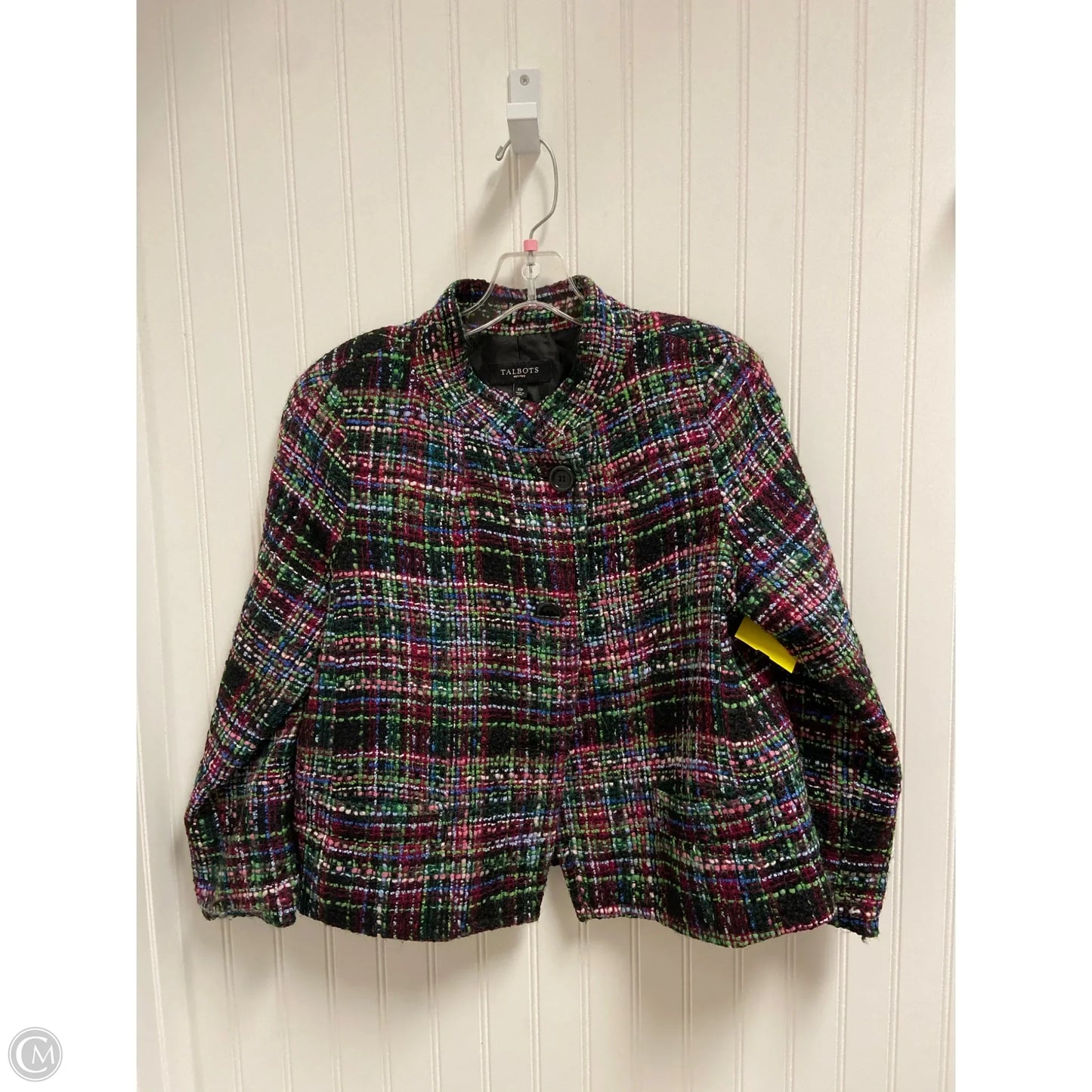 Blazer By Talbots In Multi-colored, Size: Mp