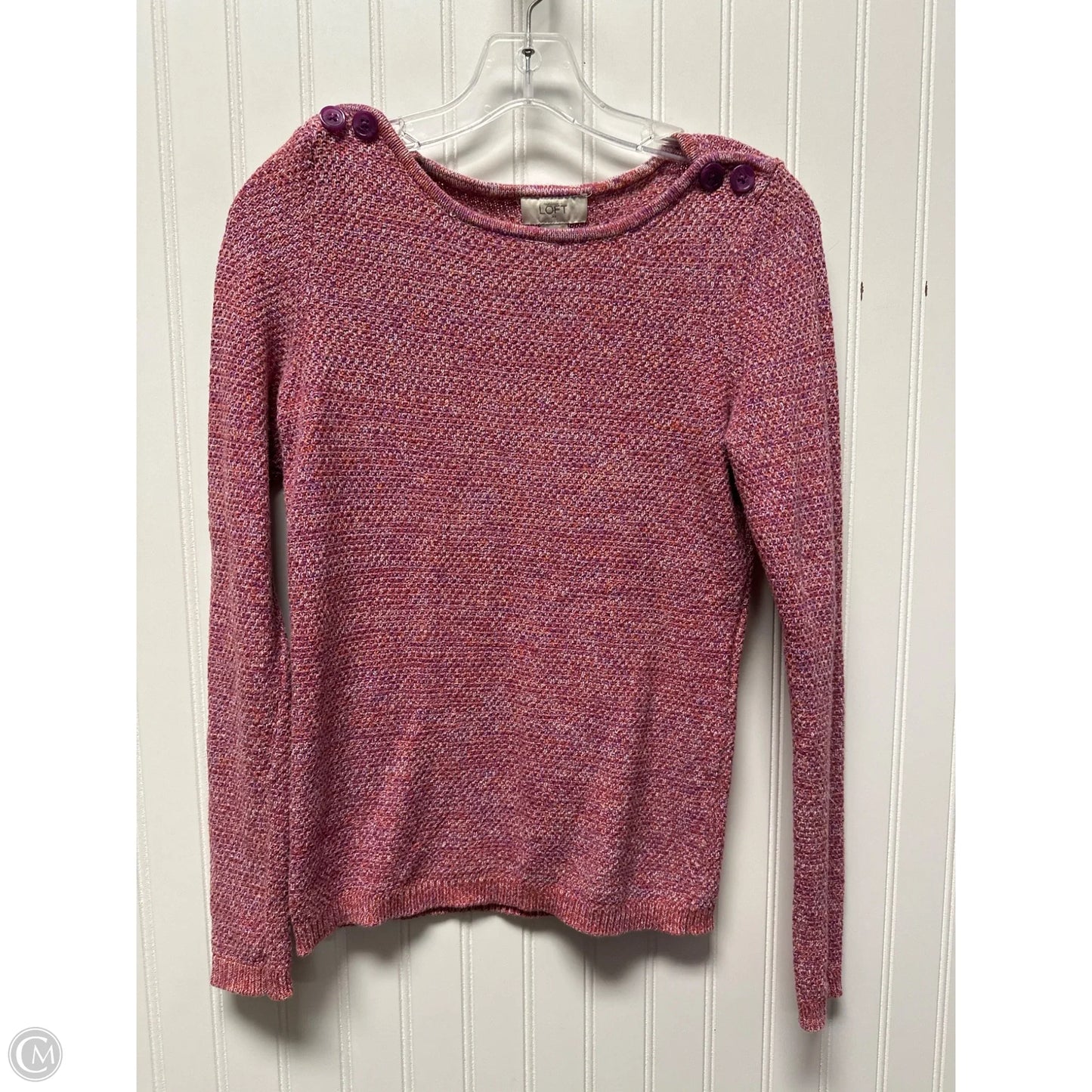 Sweater By Loft In Pink, Size: Xs