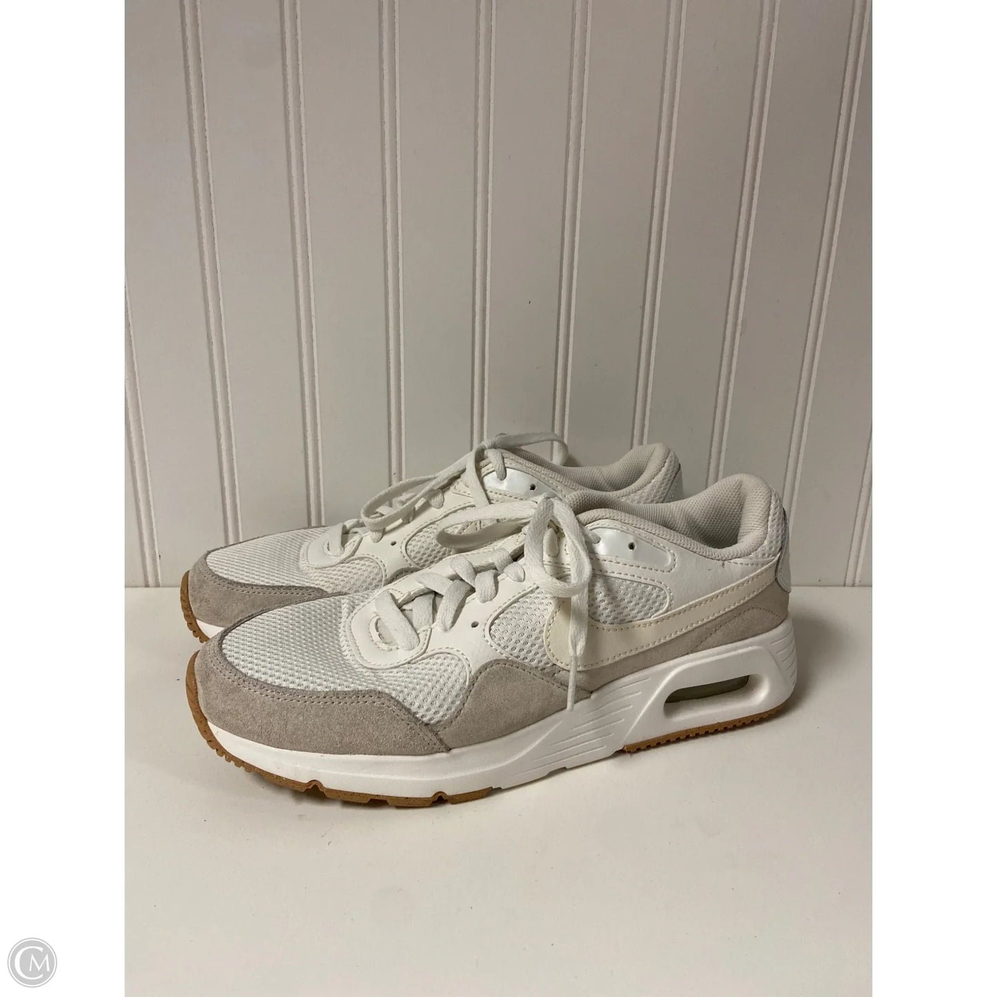 Shoes Sneakers By Nike In Cream, Size: 10