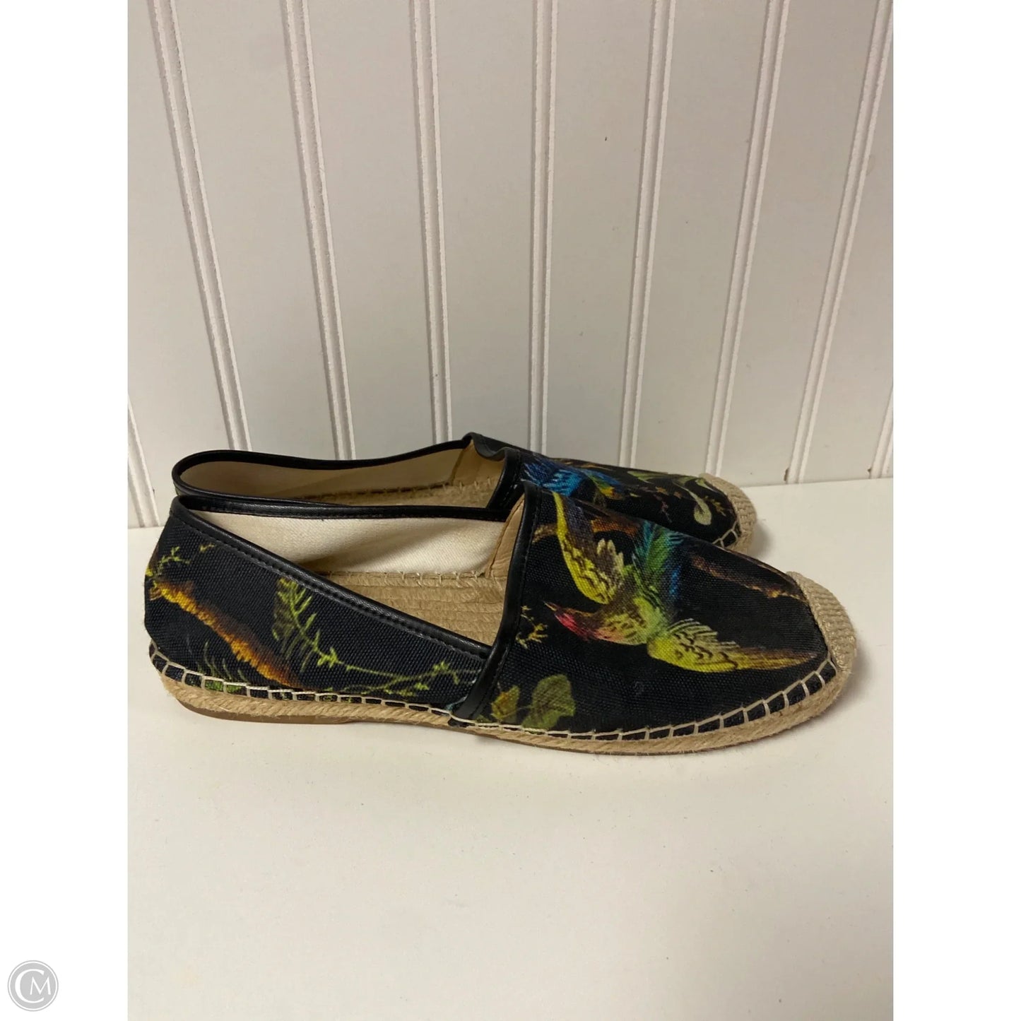 Shoes Luxury Designer By Gucci In Black, Size: 9.5