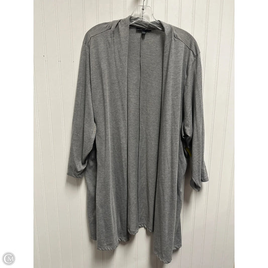 Cardigan By Lane Bryant In Grey, Size: 4x