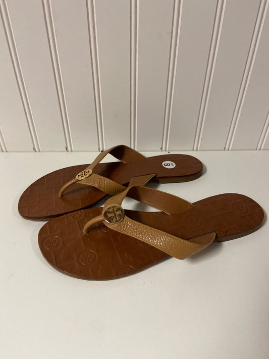 Sandals Designer By Tory Burch In Brown, Size: 8