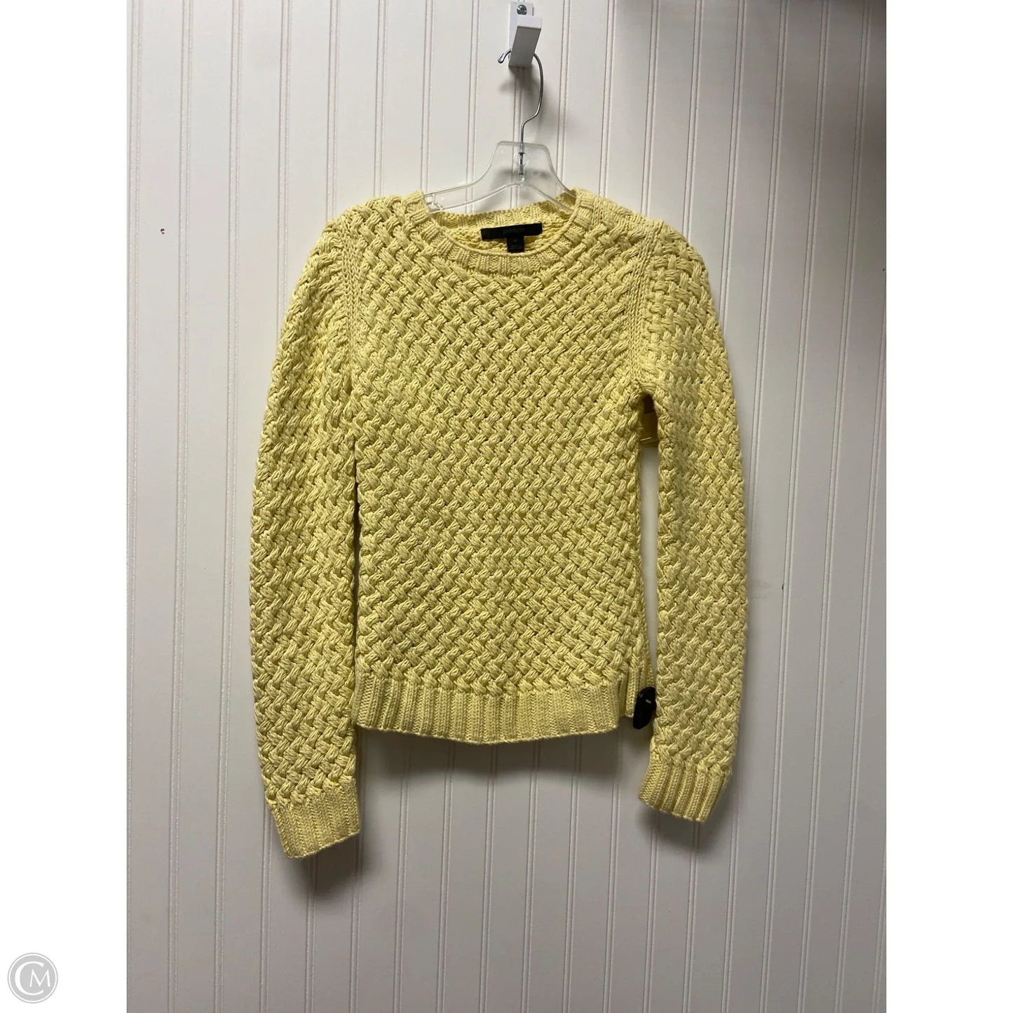 Sweater By Express In Yellow, Size: M