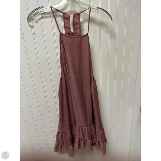 Dress Casual Short By Free People In Mauve, Size: Xs