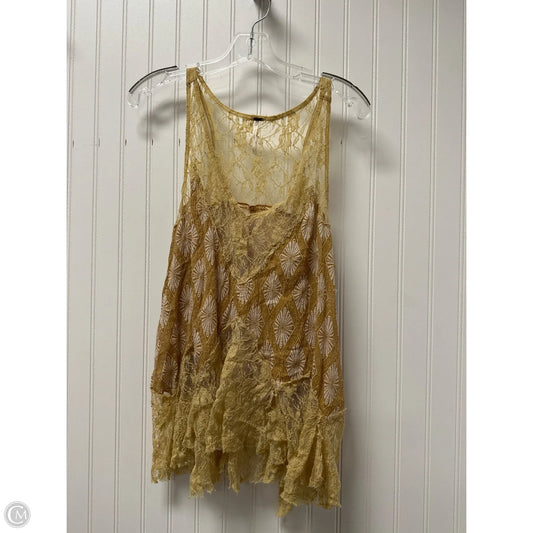 Tunic Sleeveless By Free People In Tan, Size: Sp