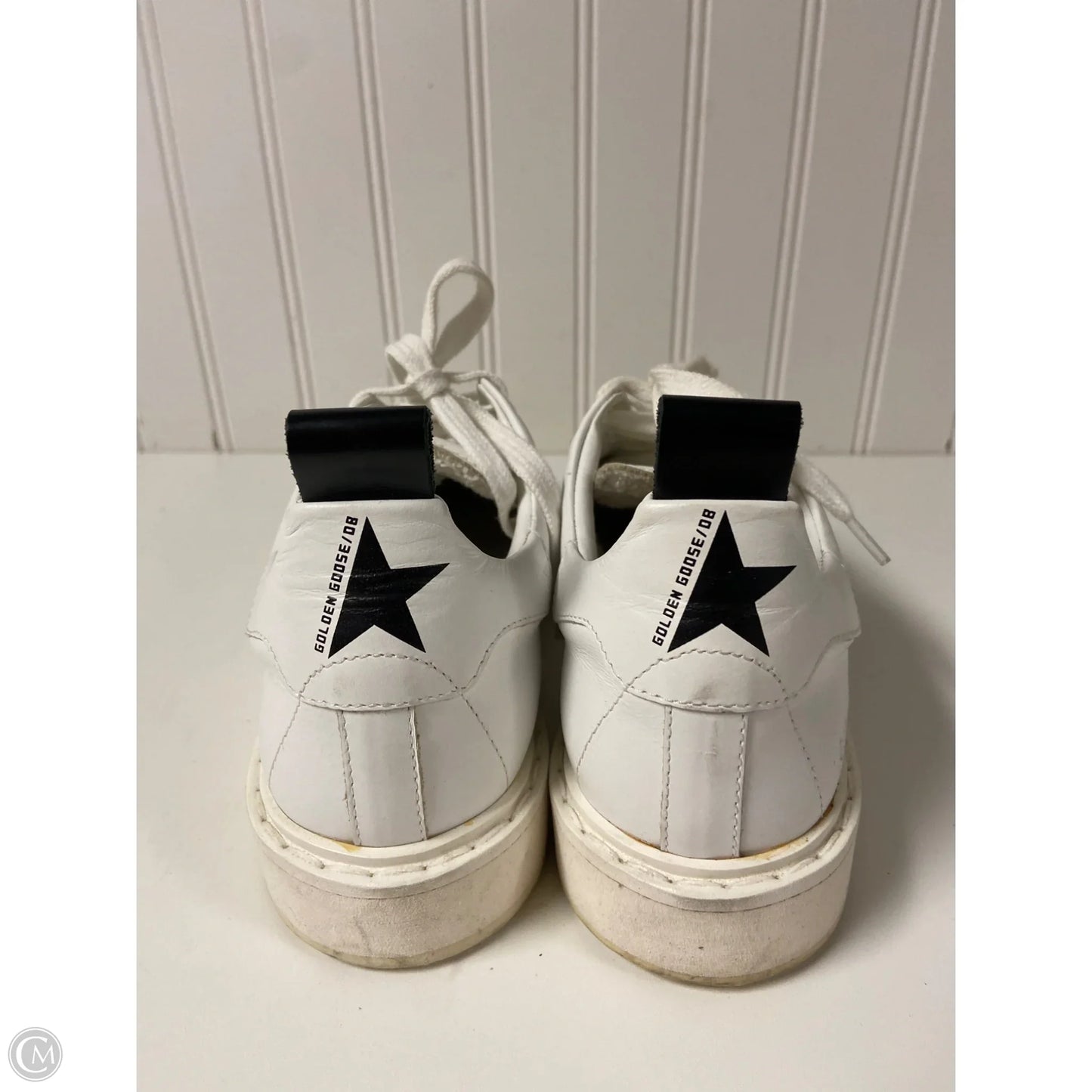 Shoes Luxury Designer By Golden Goose In White, Size: 6.5