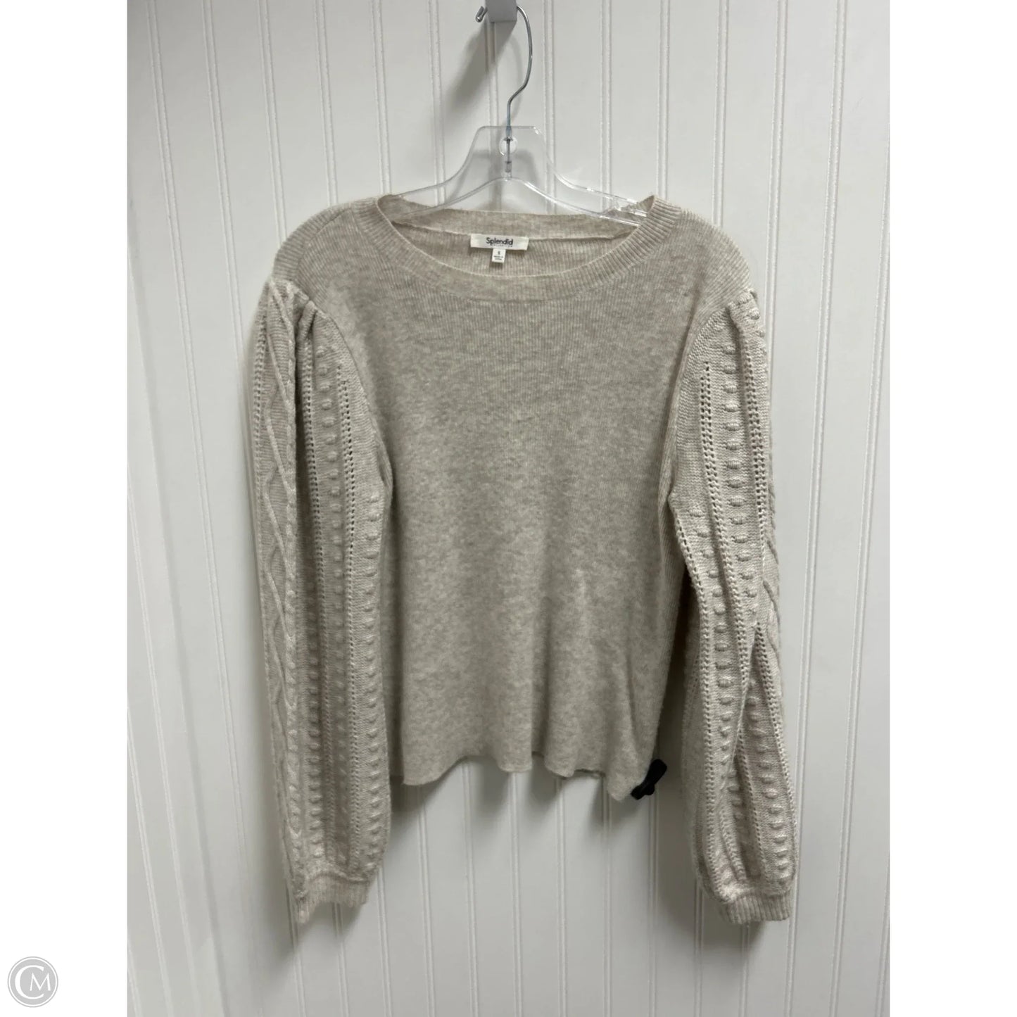 Sweater By Splendid In Grey, Size: S