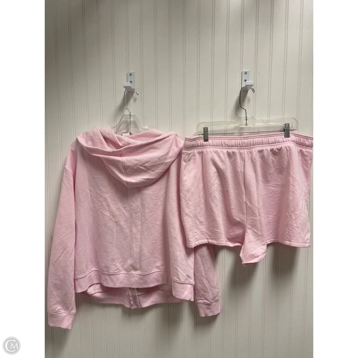 Lounge Set Shorts By Auden In Pink, Size: 1x