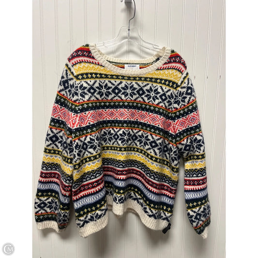 Sweater By Old Navy In Multi-colored, Size: Xl