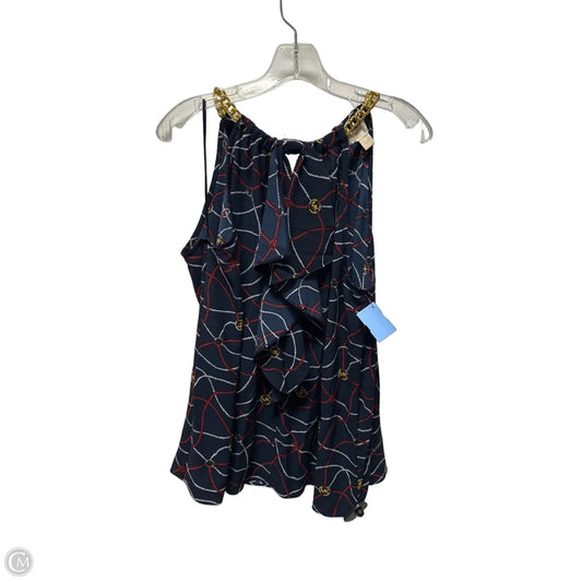 Top Sleeveless By Michael By Michael Kors In Navy, Size: L