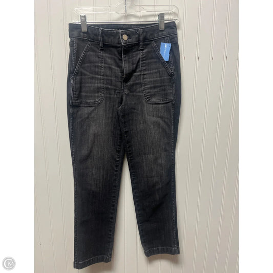 Jeans Straight By White House Black Market In Grey, Size: 4