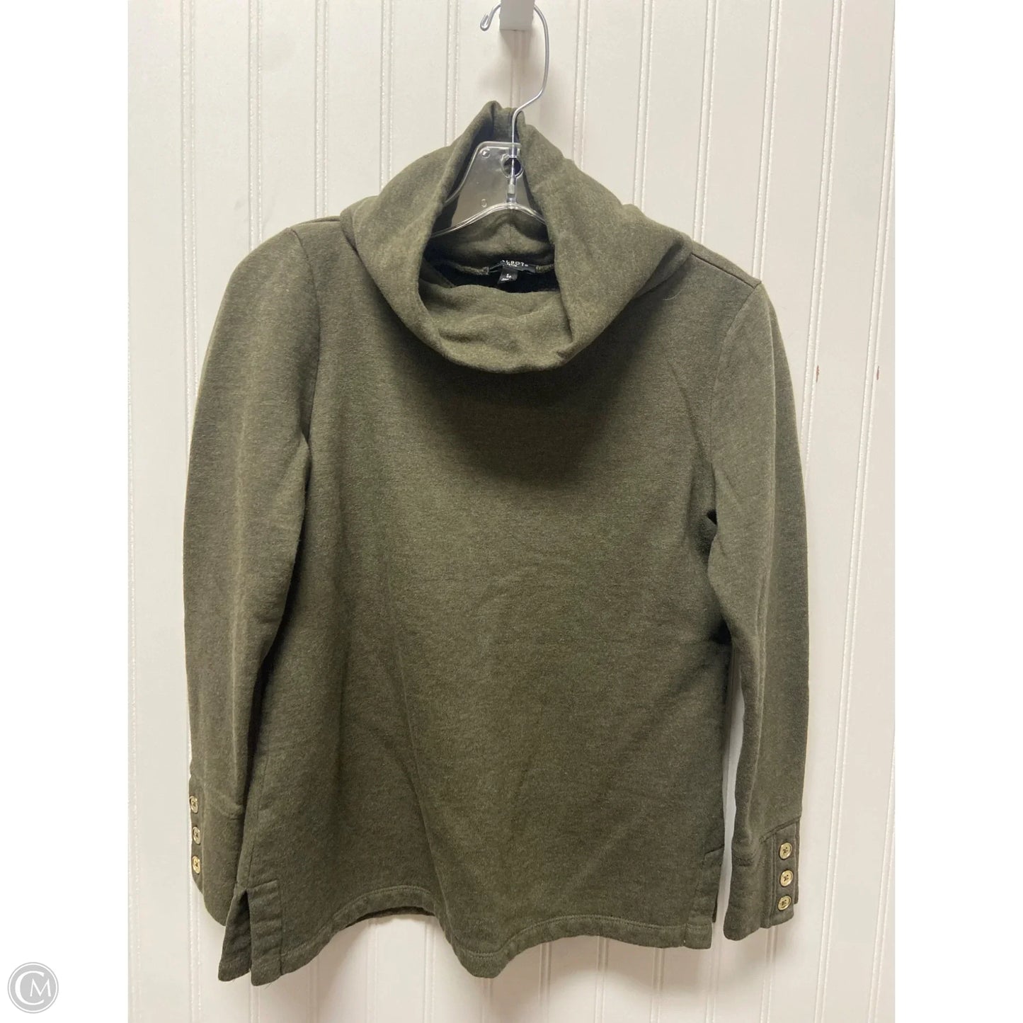 Sweater By Talbots In Green, Size: Sp