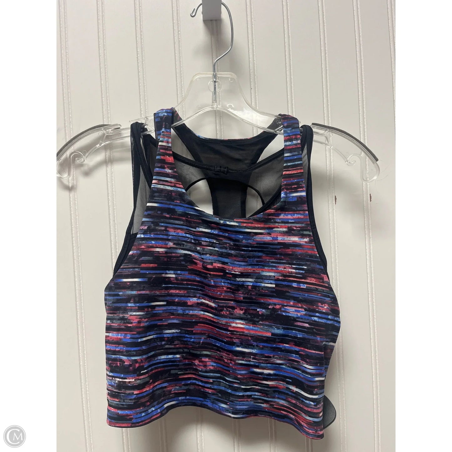 Athletic Tank Top By Lululemon In Striped Pattern, Size: S