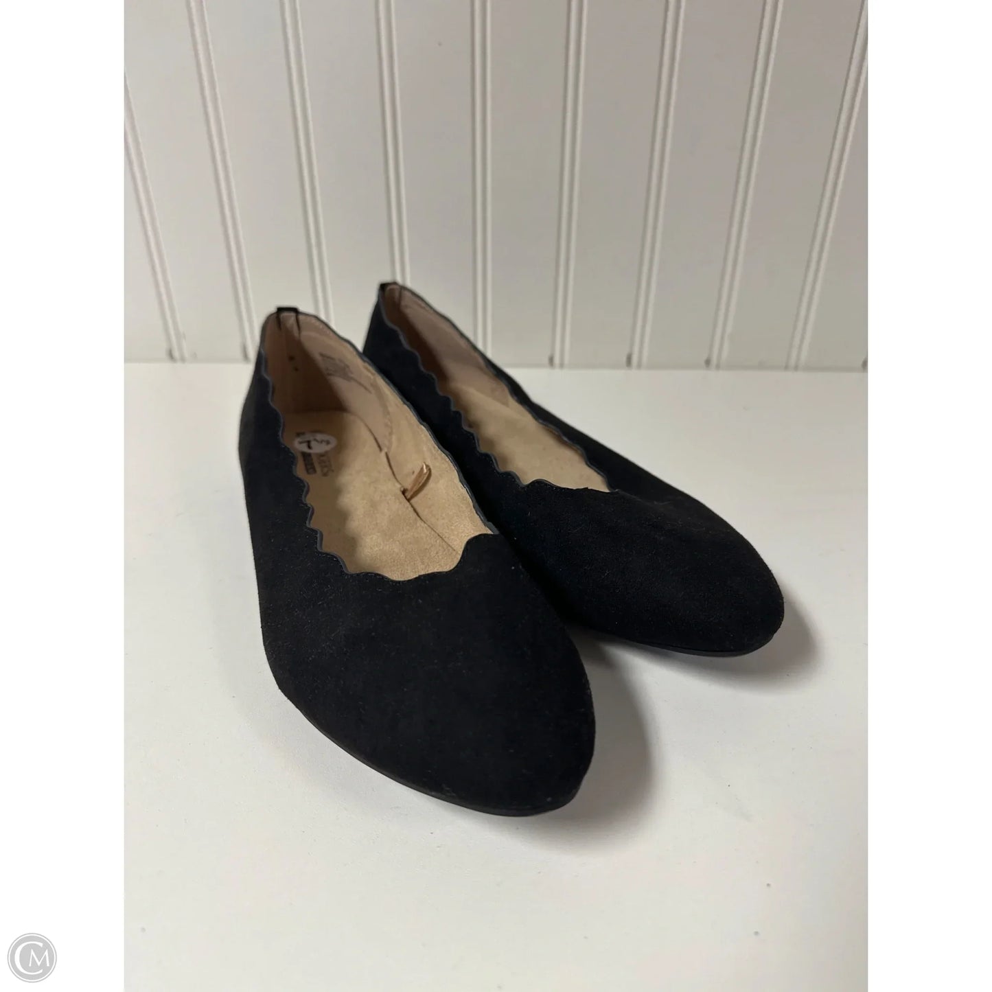 Shoes Flats By Kim Rogers In Black, Size: 7.5