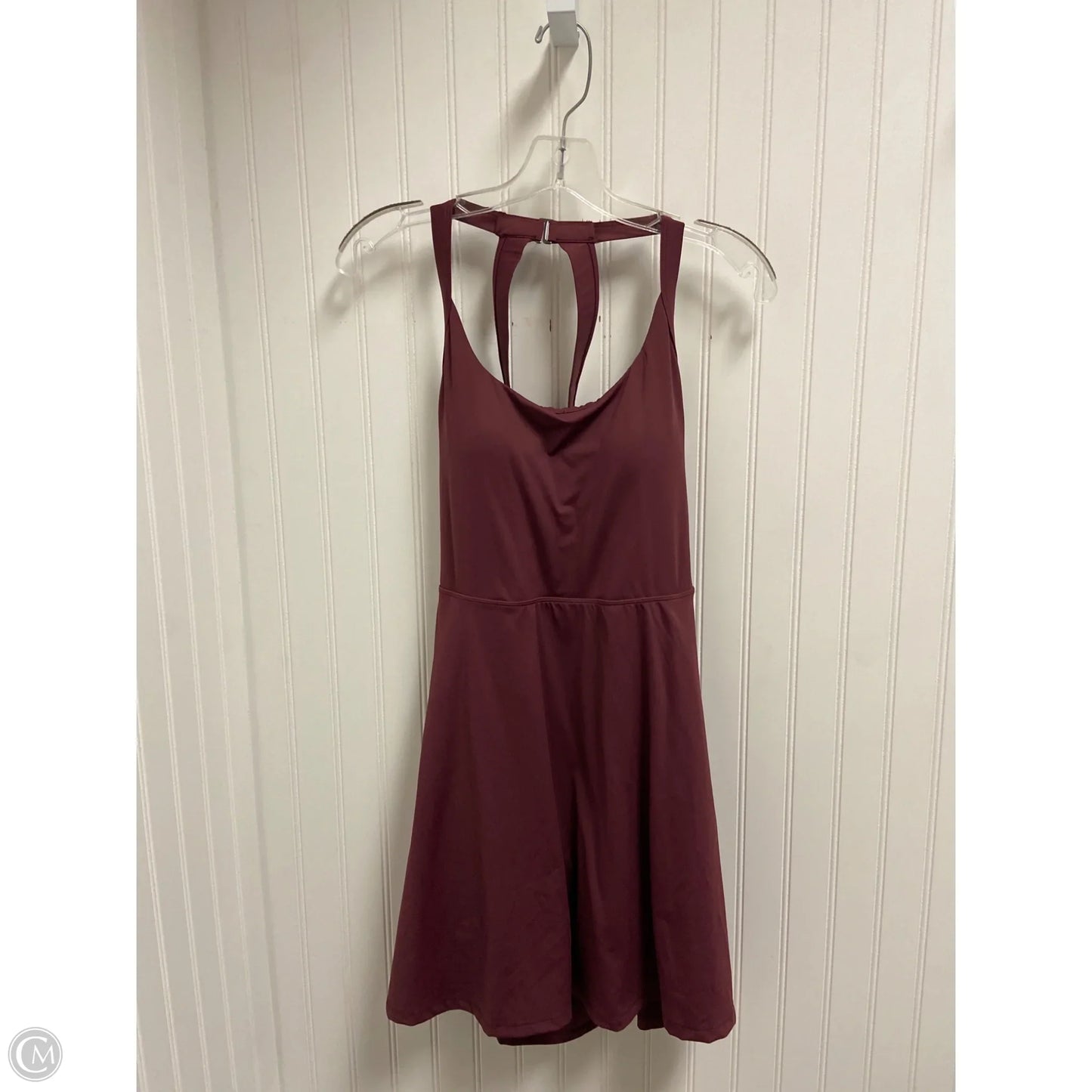 Athletic Dress By Halara In Maroon, Size: L