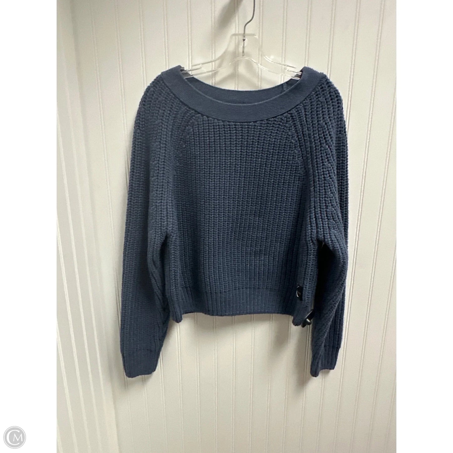 Sweater By Calvin Klein In Blue, Size: L