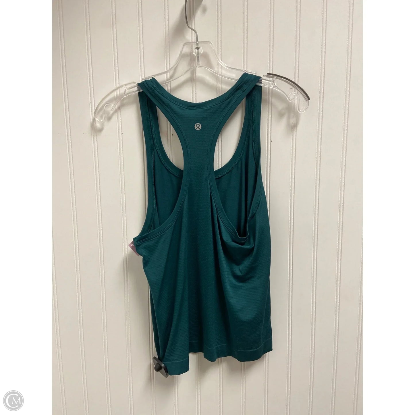 Athletic Tank Top By Lululemon In Teal, Size: M