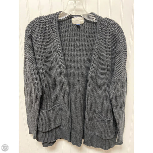 Sweater Cardigan By Universal Thread In Grey, Size: M