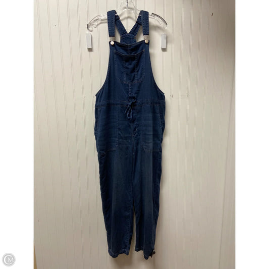 Overalls By Time And Tru In Blue Denim, Size: M