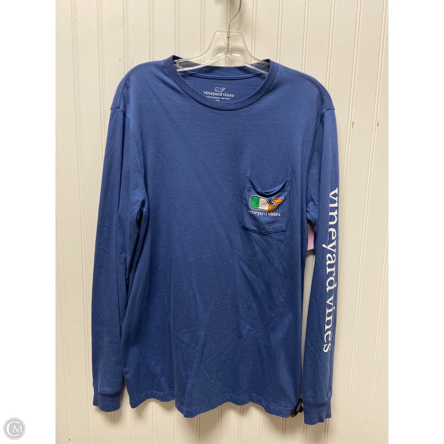 Top Long Sleeve Basic By Vineyard Vines In Blue, Size: Xs