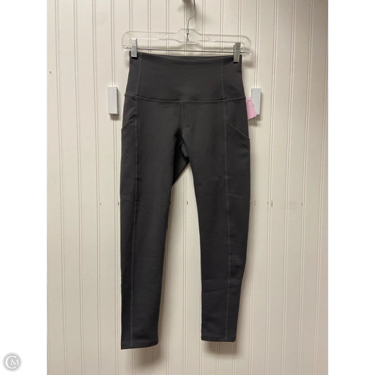 Athletic Leggings Capris By Zella In Grey, Size: Xs