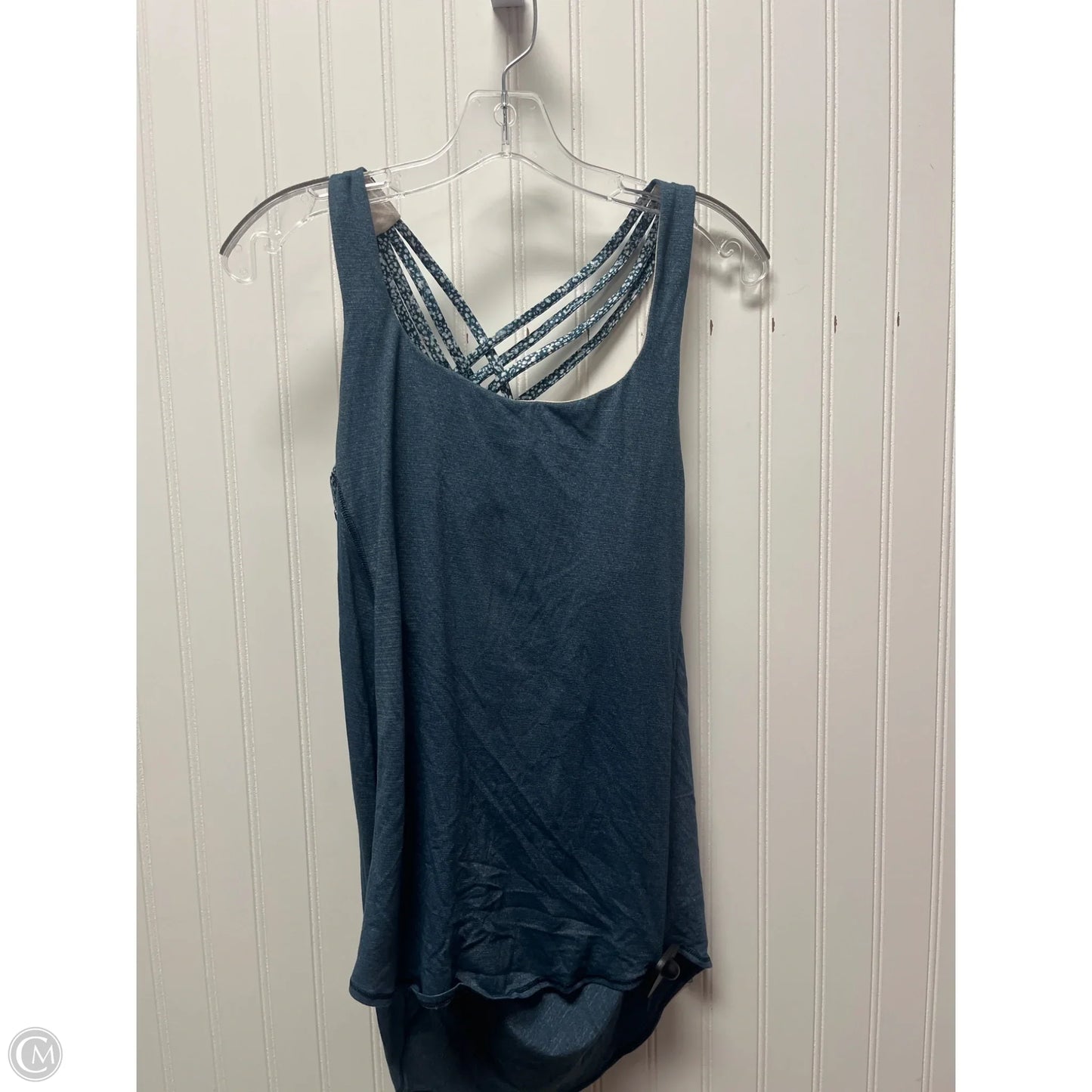 Athletic Tank Top By Lululemon In Teal, Size: M
