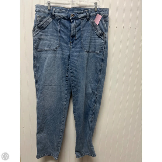 Jeans Straight By J. Jill In Blue Denim, Size: 20
