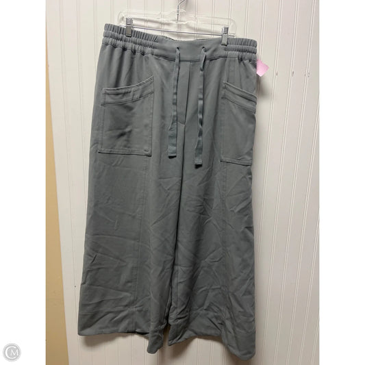 Pants Wide Leg By Maeve In Grey, Size: 16