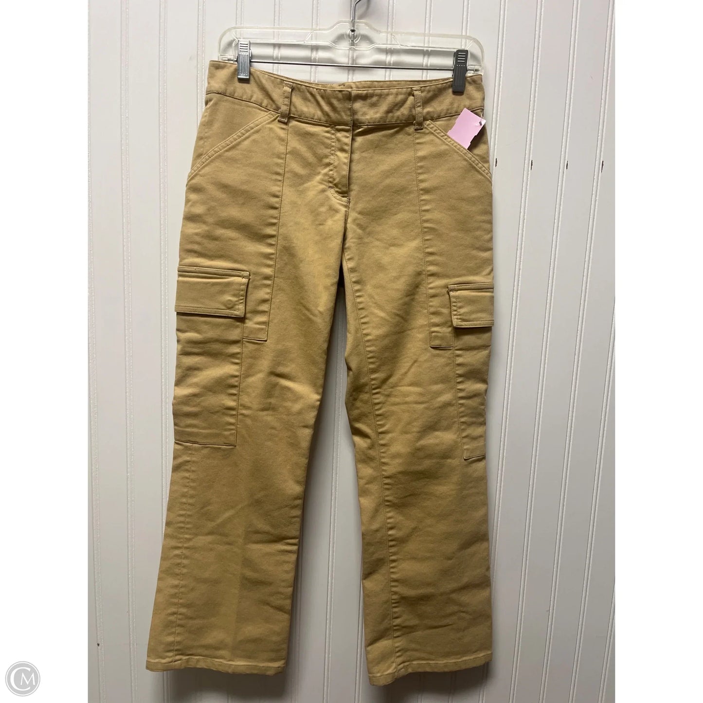 Pants Cropped By Theory In Yellow, Size: 4