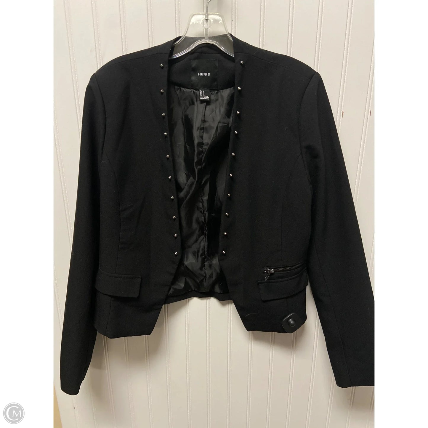 Blazer By Forever 21 In Black, Size: L
