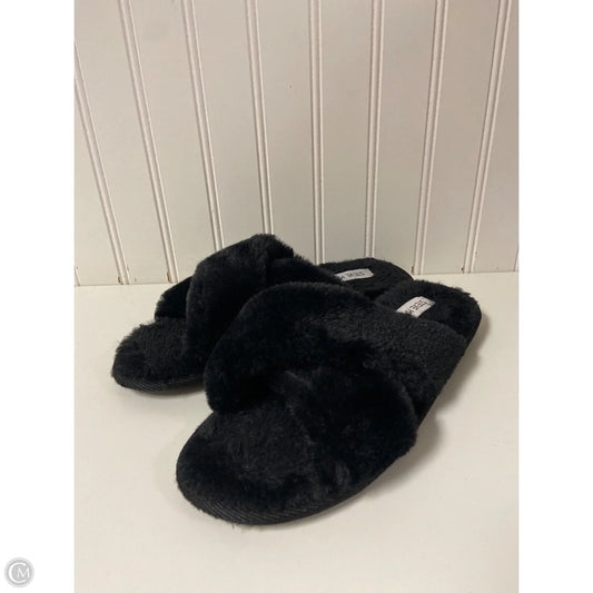 Slippers By Steve Madden In Black, Size: 8