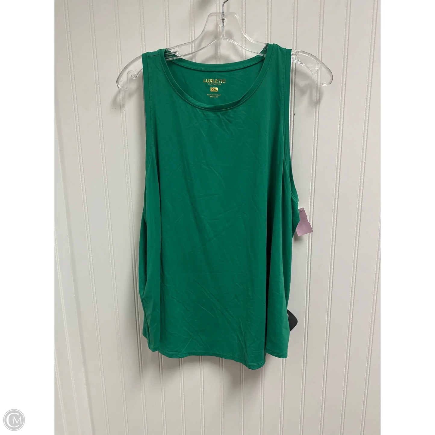 Top Sleeveless Designer By Lilly Pulitzer In Green, Size: 1x