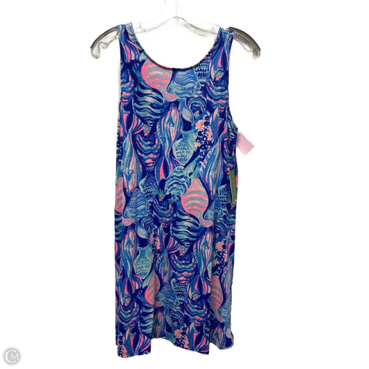 Dress Designer By Lilly Pulitzer In Blue & Pink, Size: S